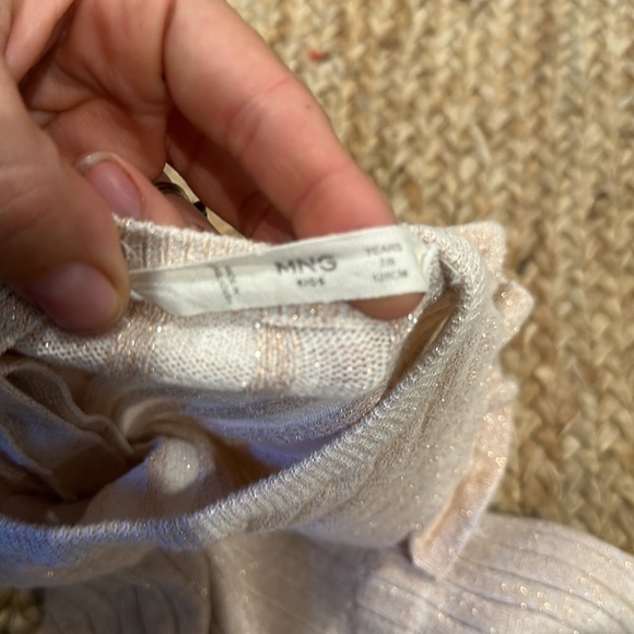 Mango kids jumpsuit romper ribbed pink 7/8 Girls - Picture 4 of 6